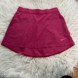 Nike Pink Athletic Skirt with hole